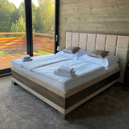 Apartament 2-osobowy z prysznicem z aneksem kuchennym z 1 pomieszczeniem sypialnianym
