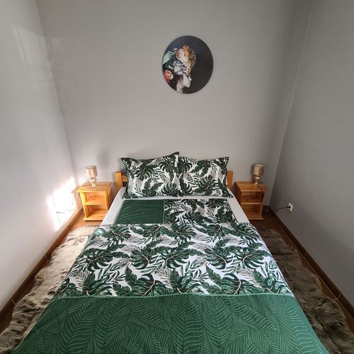 Camera tripla la parter cu vedere spre grădină