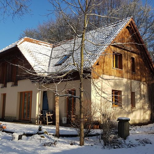 Apartament 2-osobowy z tarasem z widokiem na las z 1 pomieszczeniem sypialnianym (możliwa dostawka)