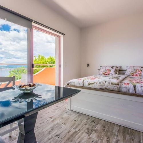 Apartament 2-osobowy Studio z widokiem na morze z 1 pomieszczeniem sypialnianym