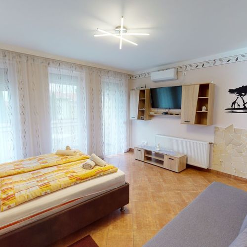 Apartament 3-osobowy na parterze Romantyczny z 1 pomieszczeniem sypialnianym