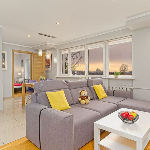 Apartament 10-osobowy z balkonem z widokiem na góry z 5 pomieszczeniami sypialnianymi