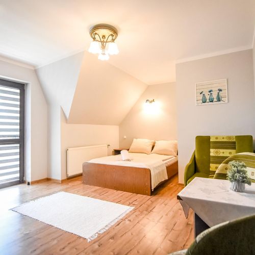 Deluxe Studio Apartman s manželskou postelí s 1 ložnicí