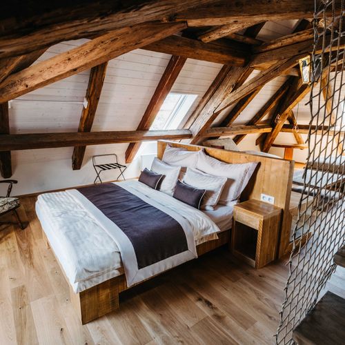 Rodinný Apartman pro 4 os. se 2 ložnicemi v podkroví