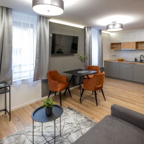 Apartament 4-osobowy Premia Studio z 1 pomieszczeniem sypialnianym