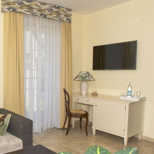 Apartament 4-osobowy Przyjazny podróżom rodzinnym z klimatyzacją z 2 pomieszczeniami sypialnianymi