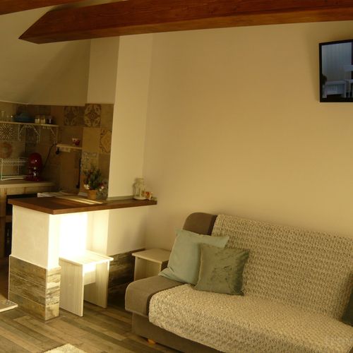 Apartament 3-osobowy na piętrze z 1 pomieszczeniem sypialnianym