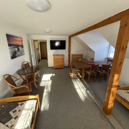 Apartman se sprchou s privátní koupelnou mimo apartmán pro 6 os.