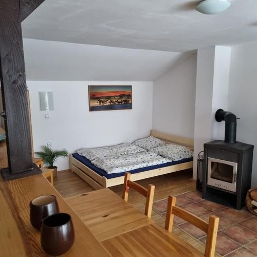 Deluxe Apartman se sprchou pro 4 os. s 1 ložnicí