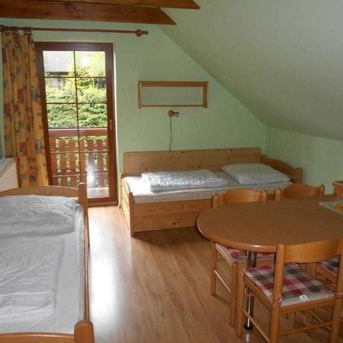 Apartman se sprchou  pro 4 os. se 2 ložnicemi (s možností přistýlky)