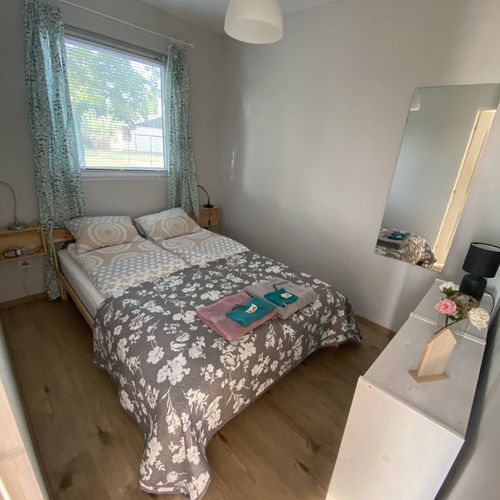 Apartman (jako celek) s klimatizací pro 4 os. s výhledem do zahrady