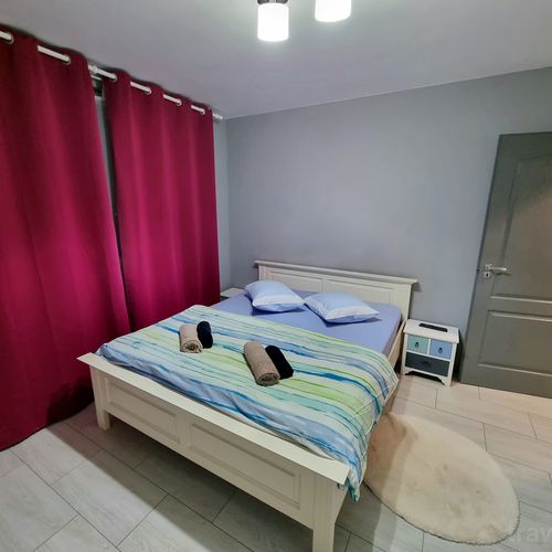 Apartament standard la parter cu 1 camera pentru 2 pers. (se poate solicita pat suplimentar)