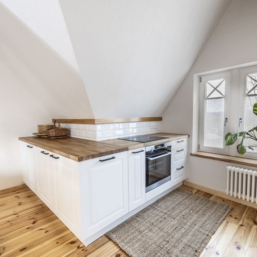 Apartament 6-osobowy z prysznicem z aneksem kuchennym z 3 pomieszczeniami sypialnianymi