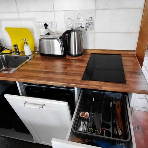 Apartman se sprchou s vlastní kuchyňkou pro 4 os. (s možností přistýlky)