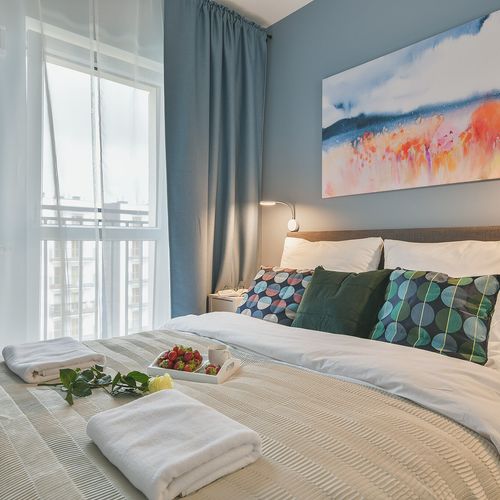 Apartament 4-osobowy na piętrze Standard z 2 pomieszczeniami sypialnianymi