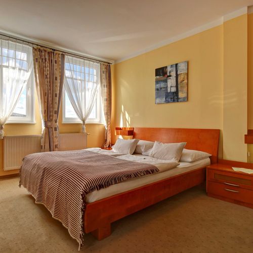 Family Apartman se sprchou pro 4 os. se 2 ložnicemi (s možností přistýlky)