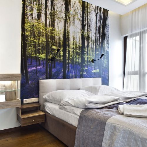 Apartament deluxe la etaj cu 3 camere pentru 5 pers.