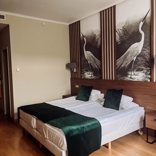 Apartament familial(ă) la parter cu 2 camere pentru 4 pers. (se poate solicita pat suplimentar)