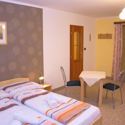Apartman se sprchou s manželskou postelí s 1 ložnicí