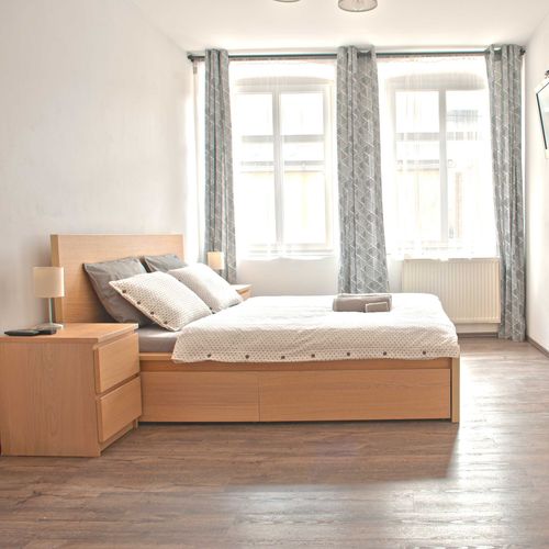 Apartament cu duș cu bucătărie proprie cu 1 camera pentru 2 pers.