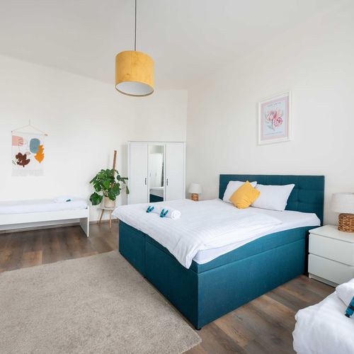 Apartman se sprchou s vlastní kuchyňkou pro 8 os. se 2 ložnicemi