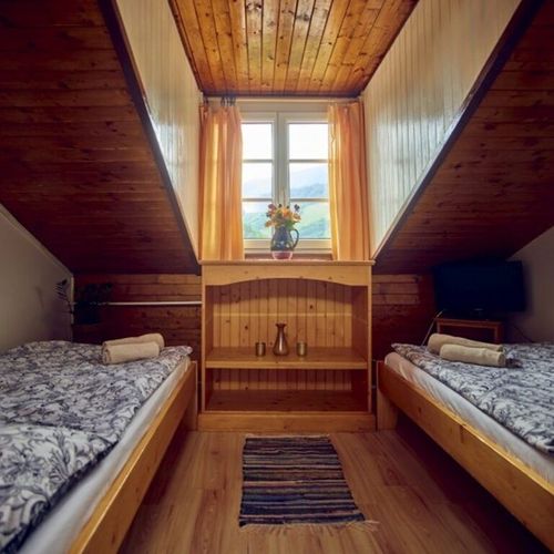 Pokoj pro 2 os. s výhledem na hory s panoramou