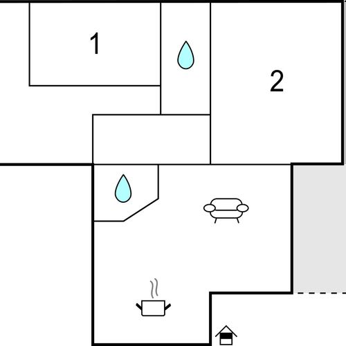 Apartament pentru 4 pers. (se inchirieaza doar integral)