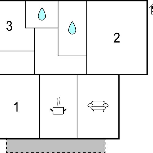 Apartman (jako celek) pro 5 os.