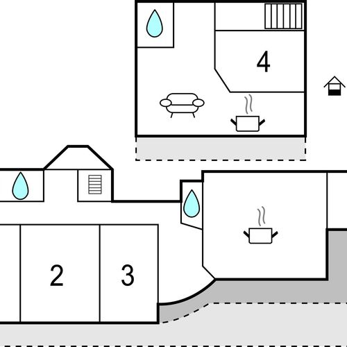 Domek letniskowy 10-osobowy 