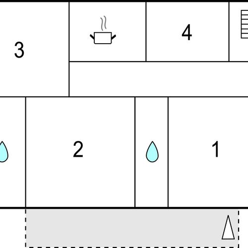 Apartament pentru 6 pers. (se inchirieaza doar integral)