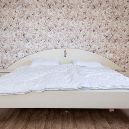 Apartman s manželskou postelí s 1 ložnicí s výhledem do zahrady přízemní (s možností přistýlky)