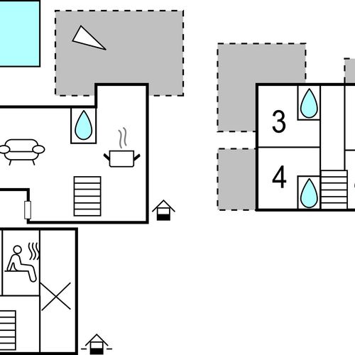 Domek letniskowy 8-osobowy