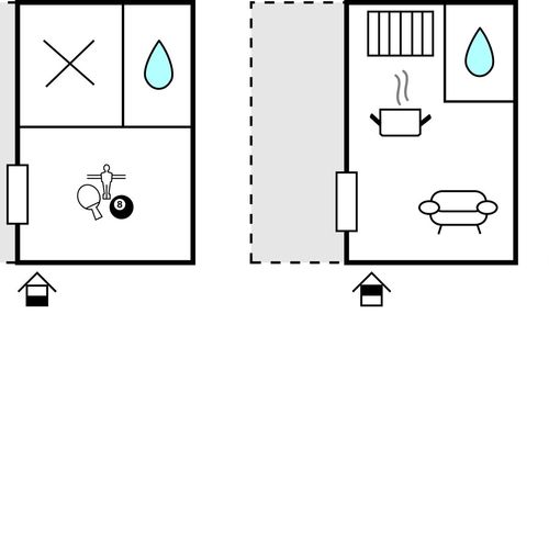 Domek letniskowy 6-osobowy 