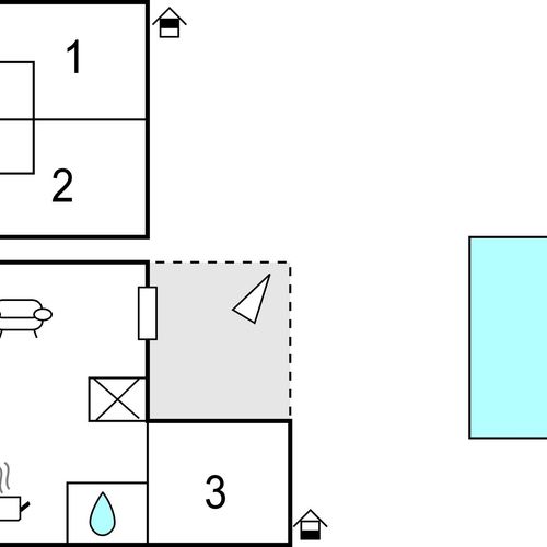 Domek letniskowy 6-osobowy 