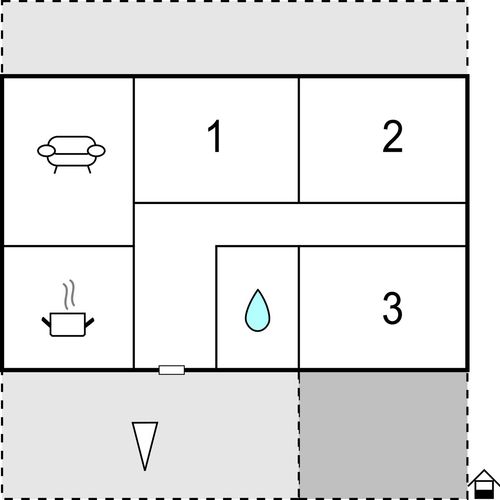Apartament pentru 6 pers. (se inchirieaza doar integral)