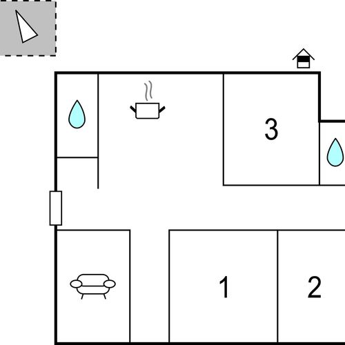 Apartament pentru 8 pers. (se inchirieaza doar integral)