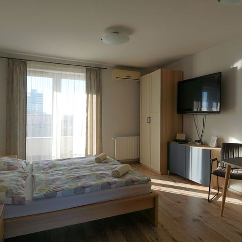 Apartament deluxe silver cu 1 camera pentru 2 pers.