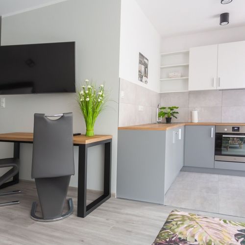 Apartament 2-osobowy tV z płaskim ekranem z klimatyzacją z 1 pomieszczeniem sypialnianym (możliwa dostawka)