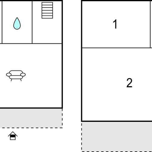 Domek letniskowy 5-osobowy 