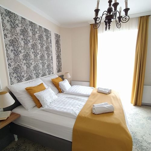 Apartament 2-osobowy Romantyczny z balkonem z 1 pomieszczeniem sypialnianym