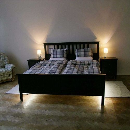 Apartament 2-osobowy z prysznicem z aneksem kuchennym (możliwa dostawka)