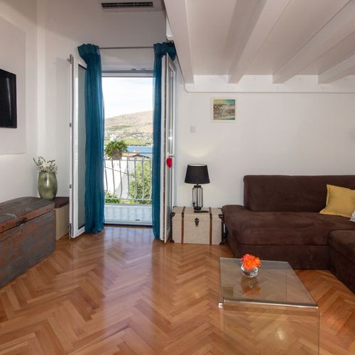Apartament 4-osobowy Komfort z widokiem na morze z 2 pomieszczeniami sypialnianymi
