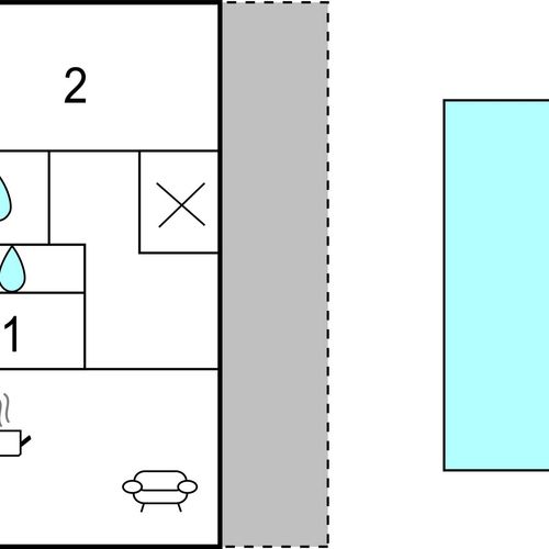 Domek letniskowy 4-osobowy 