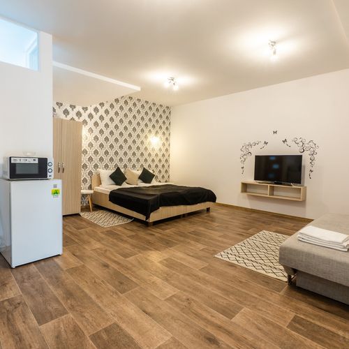 Apartament studio la etaj cu 1 camera pentru 3 pers.