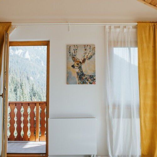 Camera dubla cu balcon cu panoramă