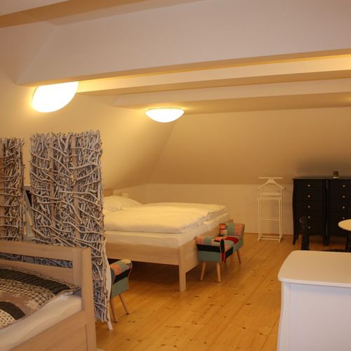 Apartman se sprchou pro 4 os. s 1 ložnicí