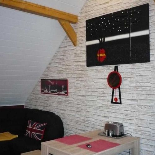 Apartman s vlastní kuchyňkou s manželskou postelí s 1 ložnicí v podkroví (s možností přistýlky)