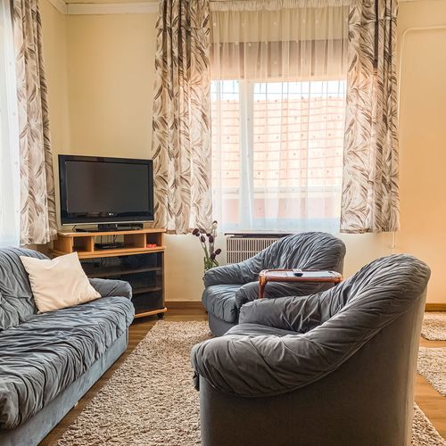 Apartament familial(ă) la parter cu 2 camere pentru 8 pers.