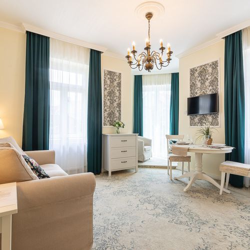 Apartament 3-osobowy na piętrze Deluxe z 2 pomieszczeniami sypialnianymi