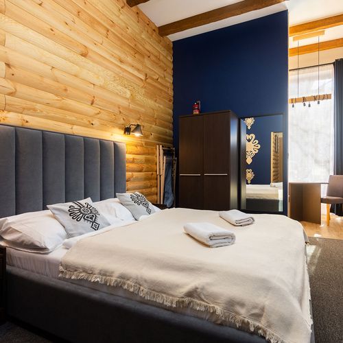 Apartament 2-osobowy Deluxe z aneksem kuchennym z 1 pomieszczeniem sypialnianym